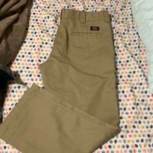 Dickies brand light creamy brown color